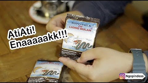Kopi Liong Bulan | Kopi khas Bogor Ndess !