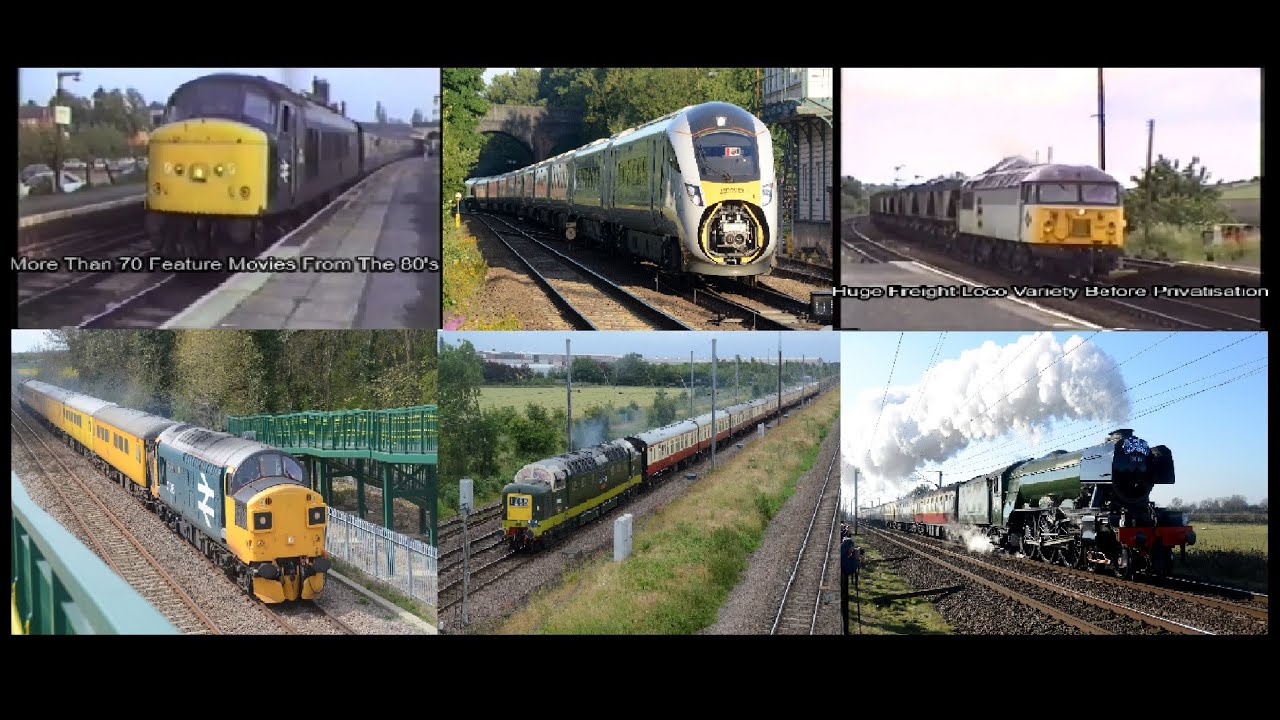 UK Trains 1986 2016, MrDeltic15 1,000th Upload! - YouTube