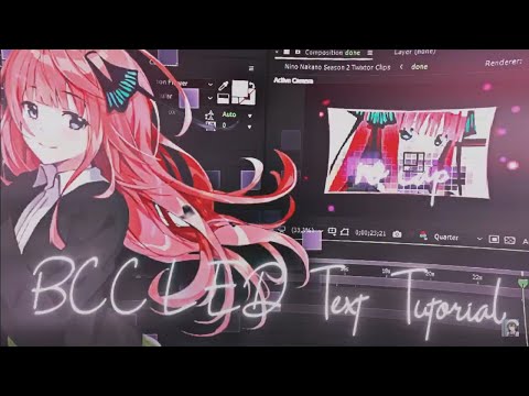 Tutorial Text BCC LED - After Effect Tutorial