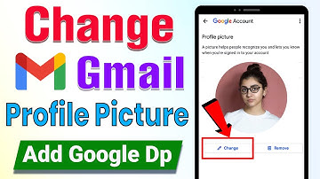 How to change Gmail profile picture on android iphone ios | update gmail profile photo phone mobile