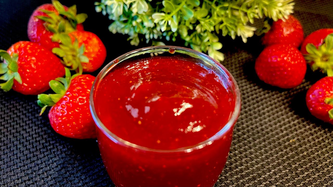 Home made Strawberry Jam Strawberry Jam Recipe in Malayalam How To Make Perfect Strawberry