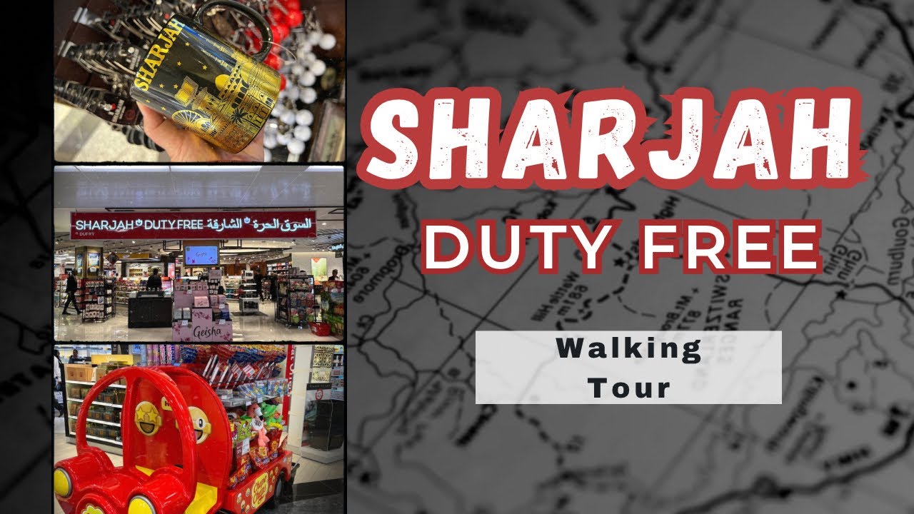 Sharjah Duty Free | Sharjah International Airport walking tour | شارجہ ایرپورٹ | Airport Tour