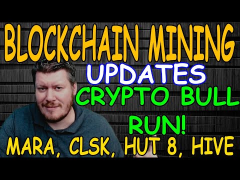 Blockchain Mining Updates MARA Post Huge Numbers as Bitcoin and Crypto Bull Run Continues