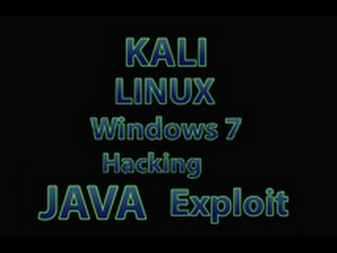Kali Linux - Java Skeleton Exploit