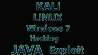 Kali Linux - Java Skeleton Exploit