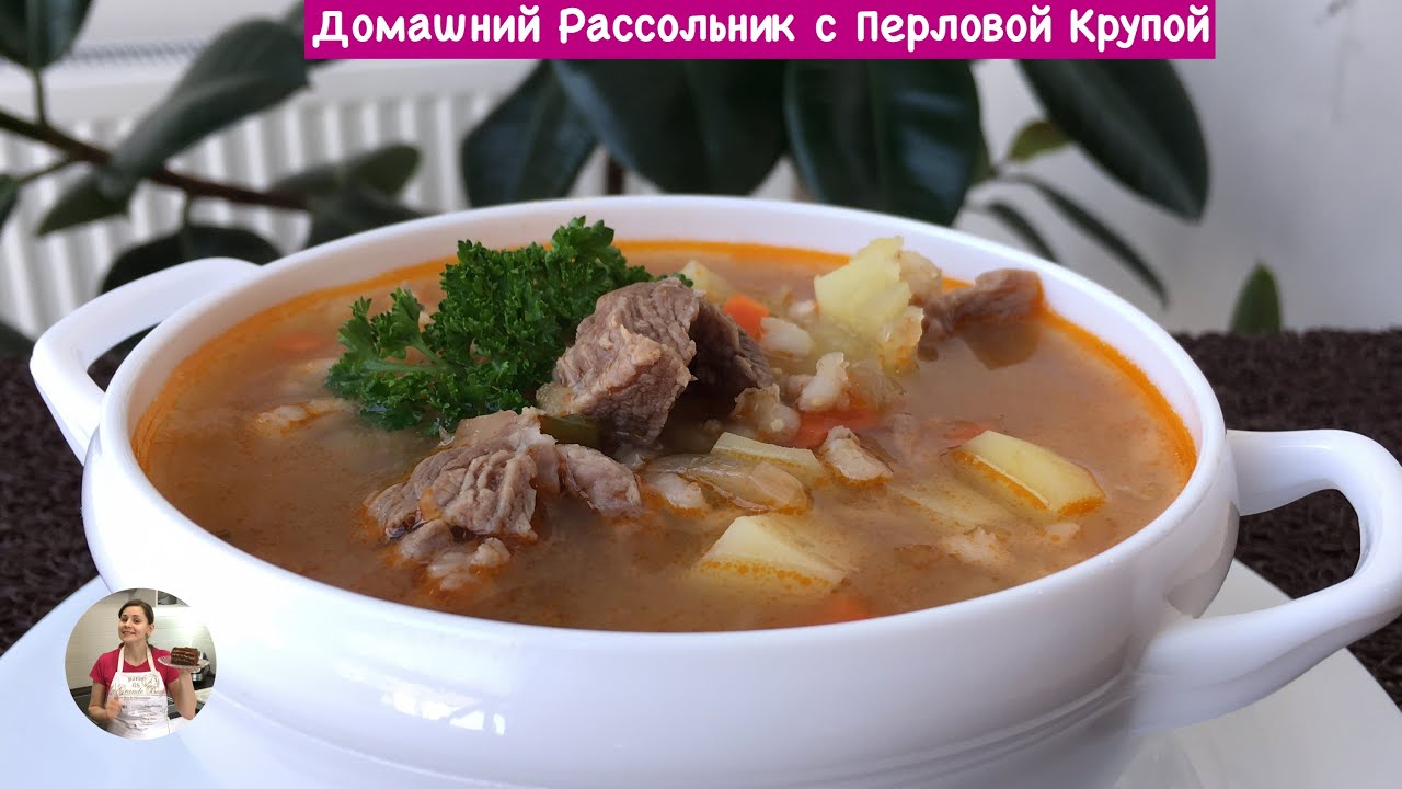 ⁣Домашний Рассольник с Перловой Крупой | Rassolnik Pickle Soup Recipe