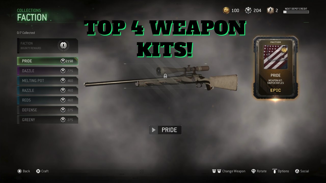 Top 4 Modern Warfare Remastered Weapon Kits! YouTube