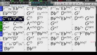 BACKING TRACK - SHIP WITHOUT A SAIL (Rodgers &amp; Hart) (Bb) 96 BPM SWING