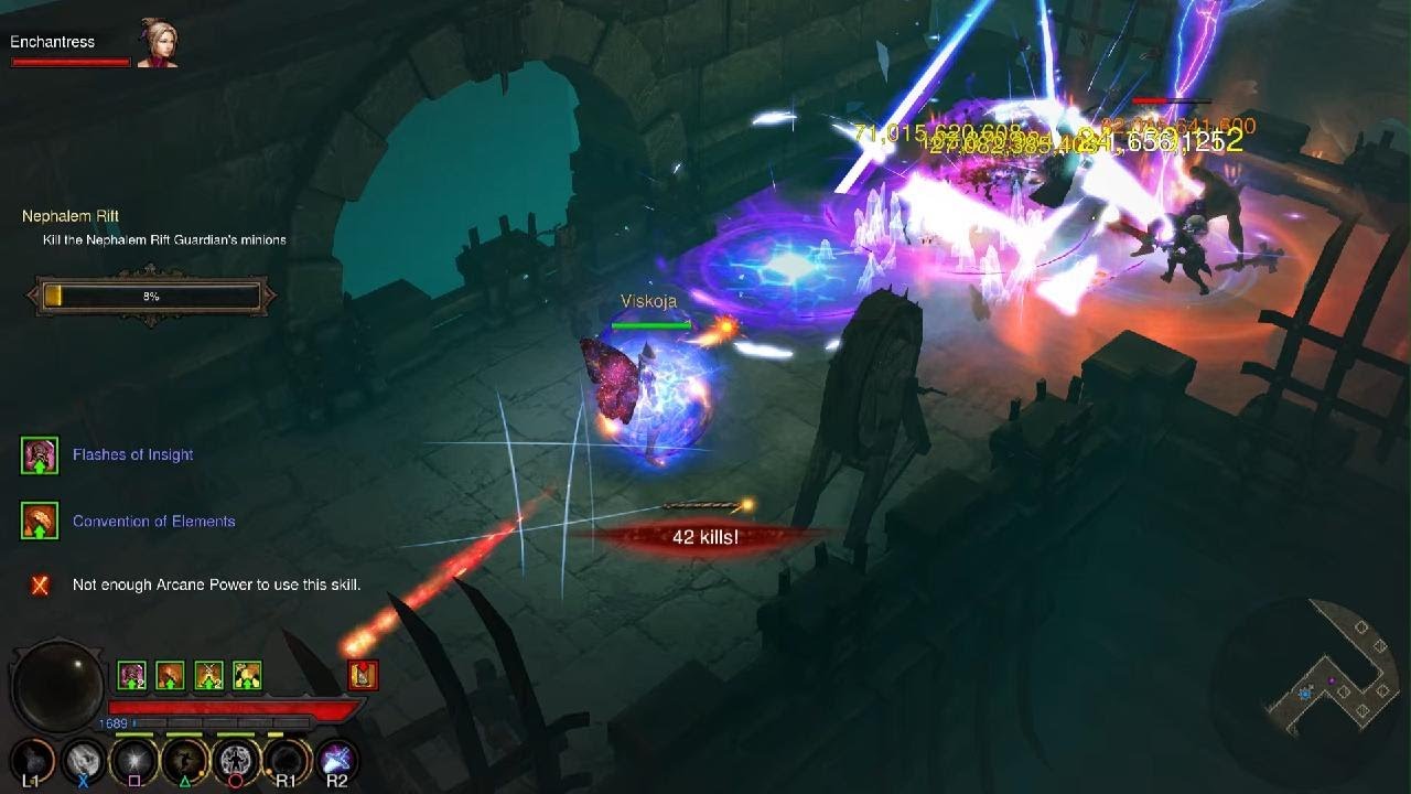 Diablo 3: testing Wizard Tal Rasha/aughild meteor build before season ...