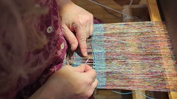 Hemstitching at the Beginning of Your Weaving