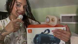 🐣 Unboxing a JBL Speaker 🎶 & A Mini Karaoke Mic 🎙️ Soft spoken ASMR.  screenshot 4