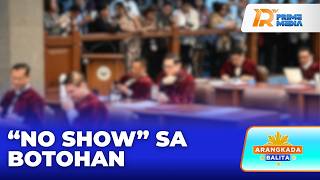 Mga Miyembro ng Minorya, “No Show” sa Botohan sa Liderato ng Senado | Arangkada Balita