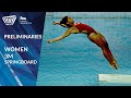 RE-LIVE | 3m Women - Preliminaries (03 May 2021)| FINA Diving World Cup 2021