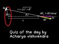 Solutions to quiz of the day-18626-acharya vishvendra #neetphysics #jeephysics