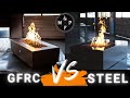 Concrete vs steel fire pits  which is right for you