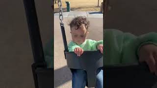 Yousif swinging at park LV
