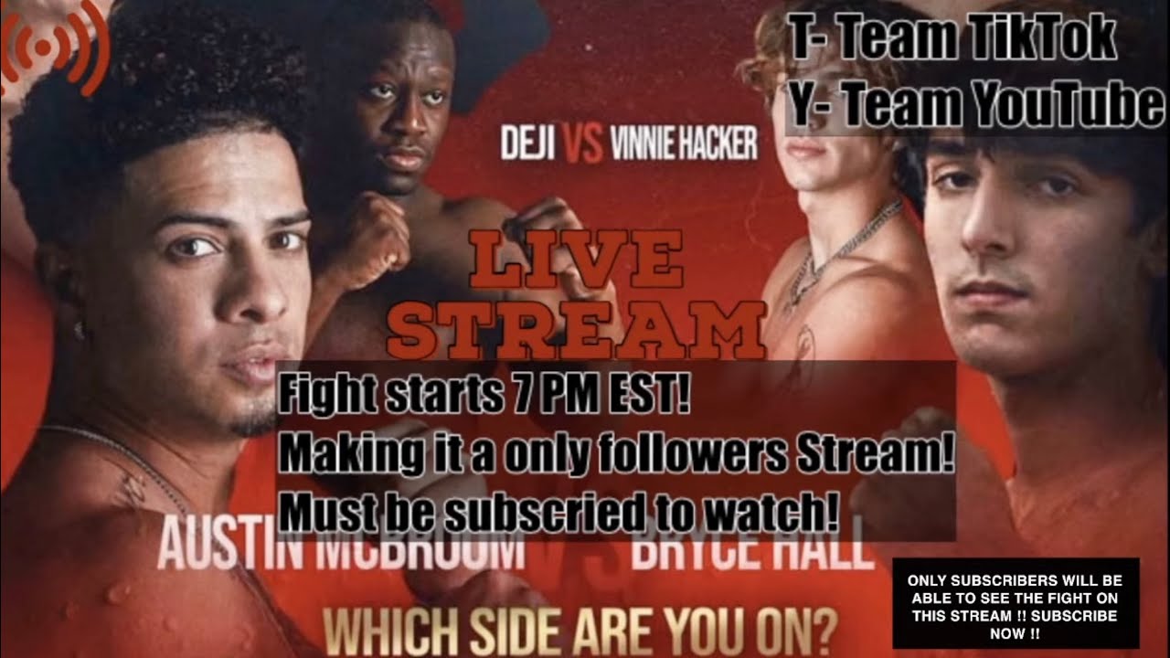 austin mcbroom fight live stream