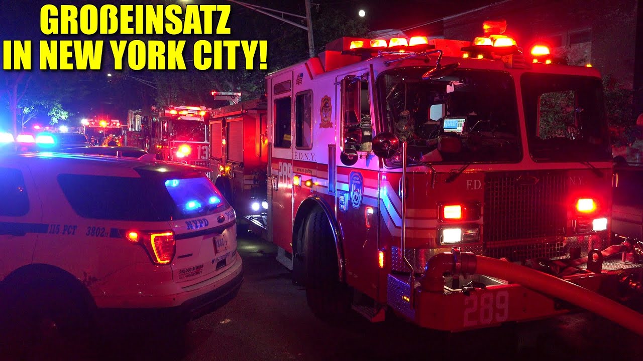 [3RD ALARM FIRE IN NEW YORK CITY!] - 2 houses on fire | 7 injured ...