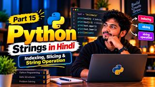 Full Python Strings | Indexing, Slicing & String Operations (Part 15) Update