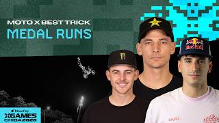 Moto X Best Trick: TOP 3 MEDAL RUNS | MoonPay X Games Chiba 2026 screenshot 4