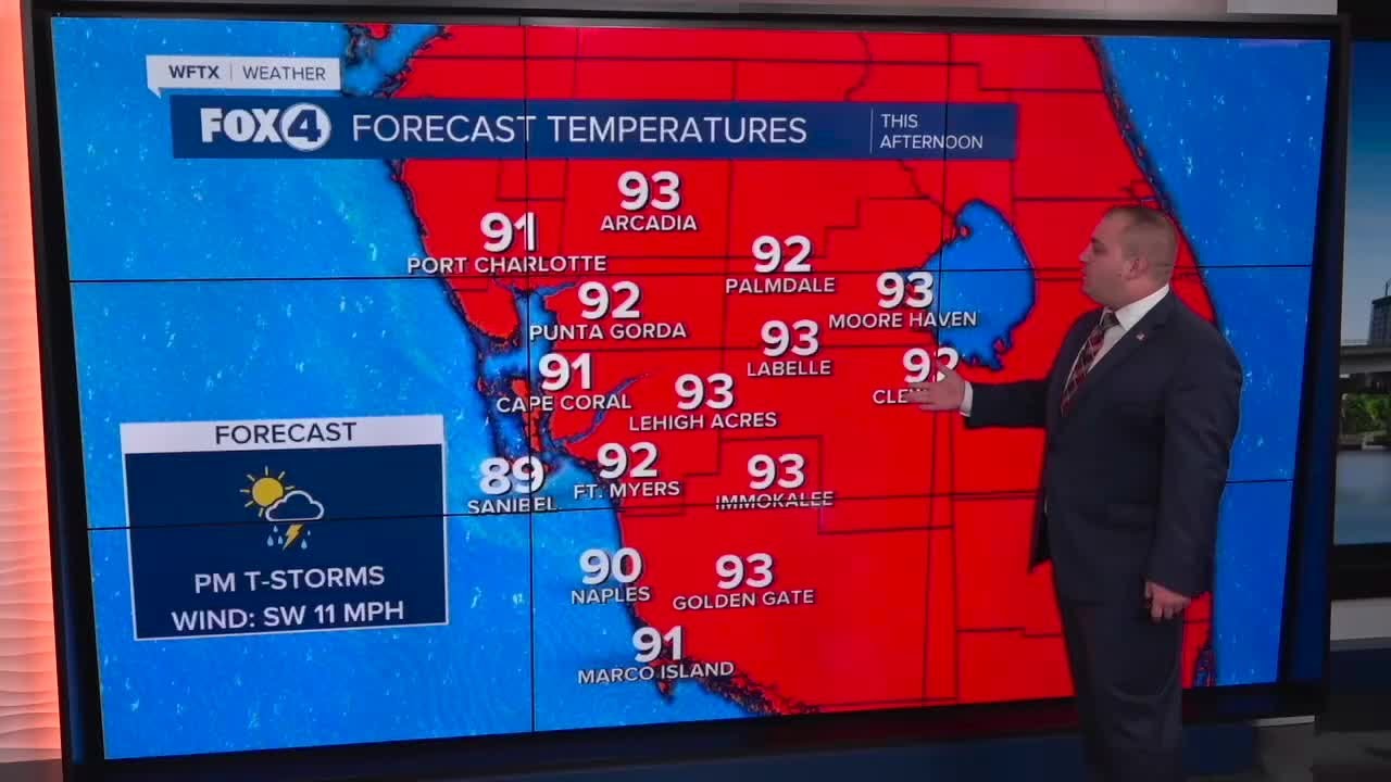 FORECAST: Scattered afternoon storms for the weekend - YouTube