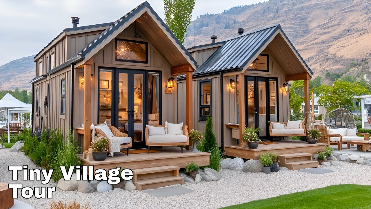 Inside a Charming Tiny House Village Designed for Early Retirement Living