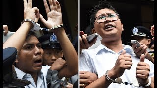 Myanmar journalists get seven years over state secrets leak