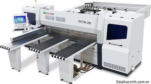 MÁY CẮT VÁN THÔNG MINH. MÁY CƯA PANEL SAW CNC OPTIMIZE HOLZTEK TECTRA-280