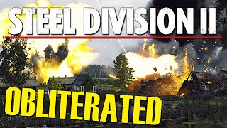 CONCENTRATED ARTILLERY raining DESTRUCTION over the NOTORIOUS HILL! | Steel Division 2 Gameplay