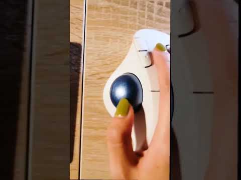 Logitech ERGO M575 Wireless Trackball Mouse | Easy thumb control Mouse #youtubeshort #logitech