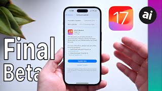 iOS 17 Beta 8 -- FINAL Beta! When Will It Be Released?!