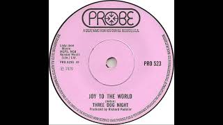 UK New Entry 1971 (96) Three Dog Night - Joy To The World