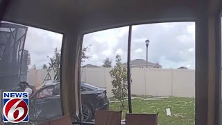 Driver facing charges after Tesla bursts into flames after slamming into Florida home