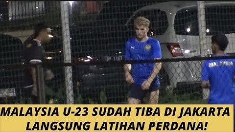 Momen Timnas Malaysia U-23 Latihan Perdana di Jakarta Jelang ASEAN CUP U-23