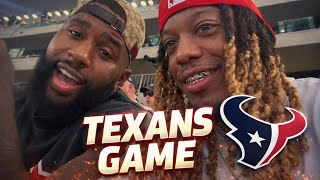 Texans mini vlog with Malcom Drummer.