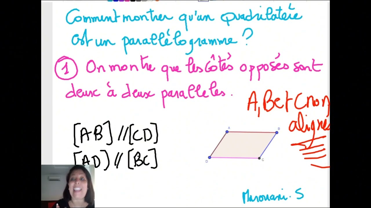 Les quadrilatères 1ere