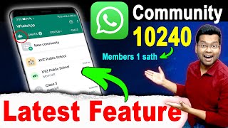 Whatsapp Community Features Hindi | Whatsapp Community Kya Hai, Update | Whatsapp Features 2022 screenshot 5