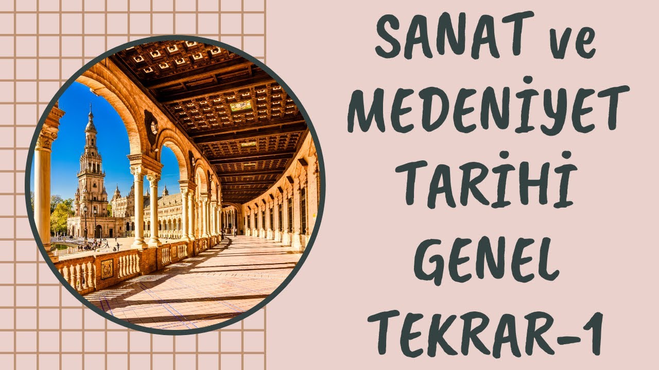 2021- KPSS| SANAT VE MEDENİYET TARİHİ| GENEL TEKRAR- 1