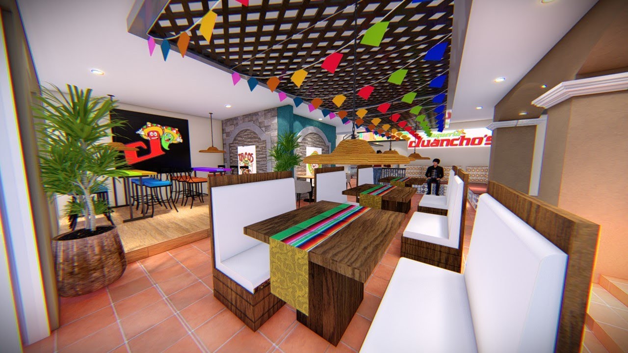 diseño de taqueria YouTube