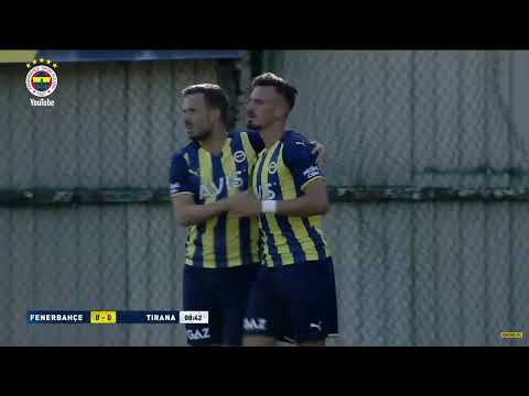 Mergim Berisha 9‘ Fenerbahçe-Tirana Gol