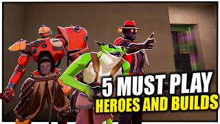 5 DEADLOCK HEROES YOU SHOULD be PLAYING RIGHT NOW w/ BUILDS!