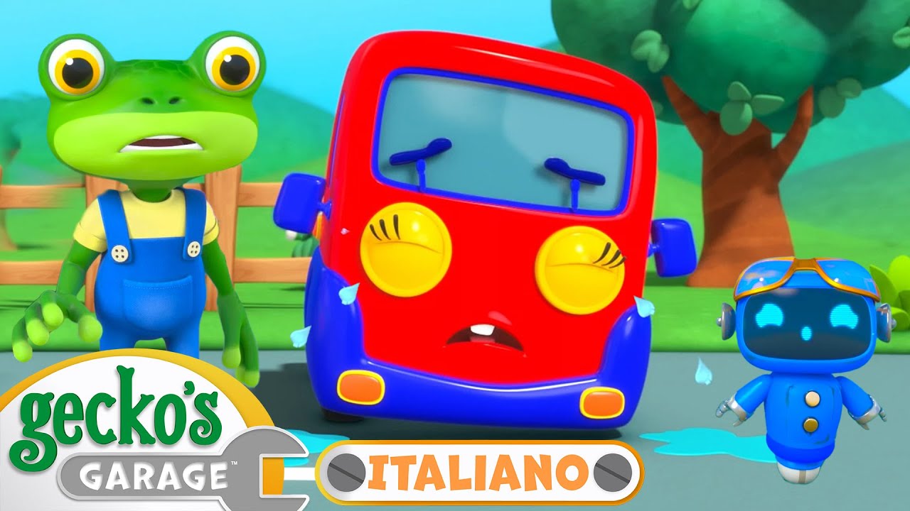Camioncina Perde Il Ciuccio｜Veicoli per bambini | Cartoni | Garage di Gecko in italiano