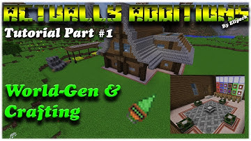 Minecraft "Actually Additions" Tutorial - #1 - Gen & Crafting [Deutsch] [AA] [Curse] [FTB] [Ellpeck]