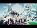 What if Modern Building is in Battles? Destruction Test TABS Mod Totally Accurate Battle Simulator