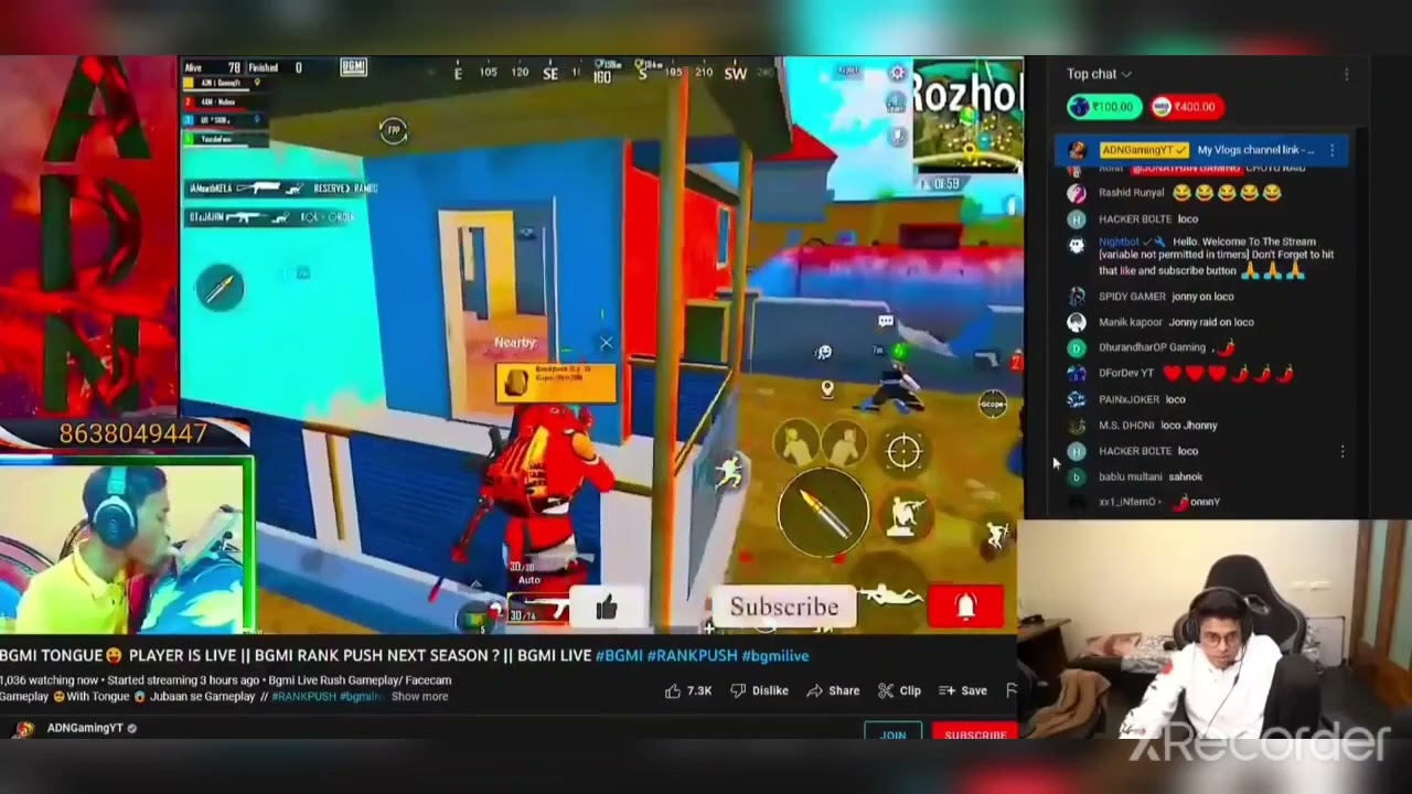 Jonathan raid on ADN GAMING YT.. Jonathan Get shocked 😲😳🥶...