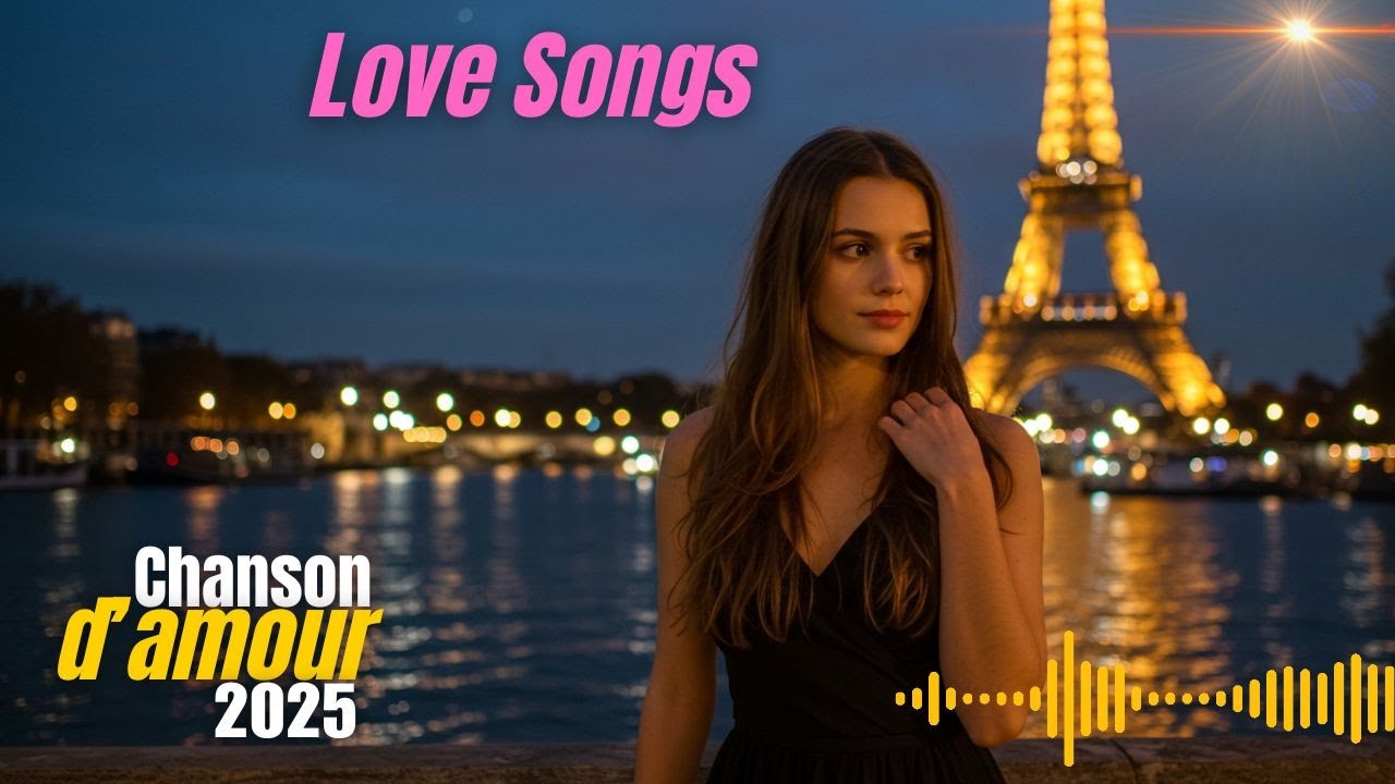 🌸 Paris Melody LIVE 💕 | Beautiful French Love Songs & Romantic Night Ambience