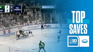 Top Goaltender Saves Of The Game Clarkson At Penn State Big Ten Hockey 10092025