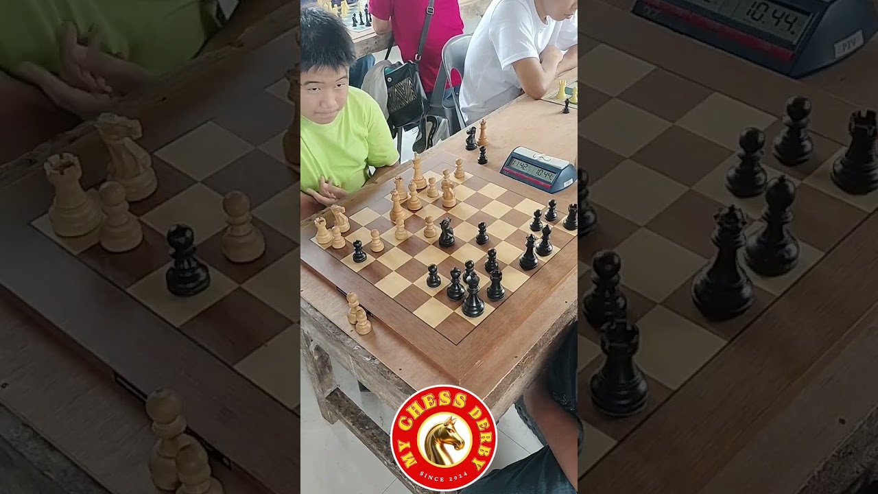 Jim Ulysses Arado versus Bryan Jose played the Sicilian Defence
