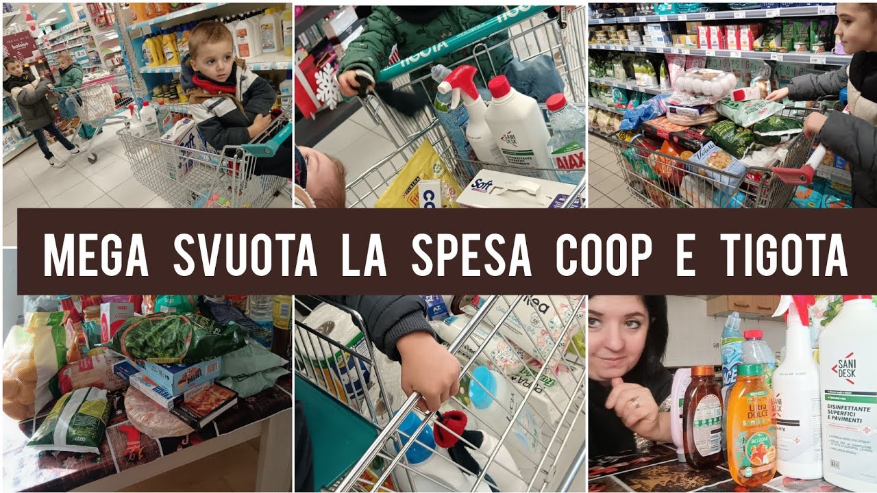 MEGA SVUOTA LA SPESA COOP E TIGOTA