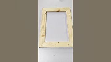 stretcher aise joint hota Hai#frame #stature #canvas painting 🎨🎨🎨🖌️🖌️